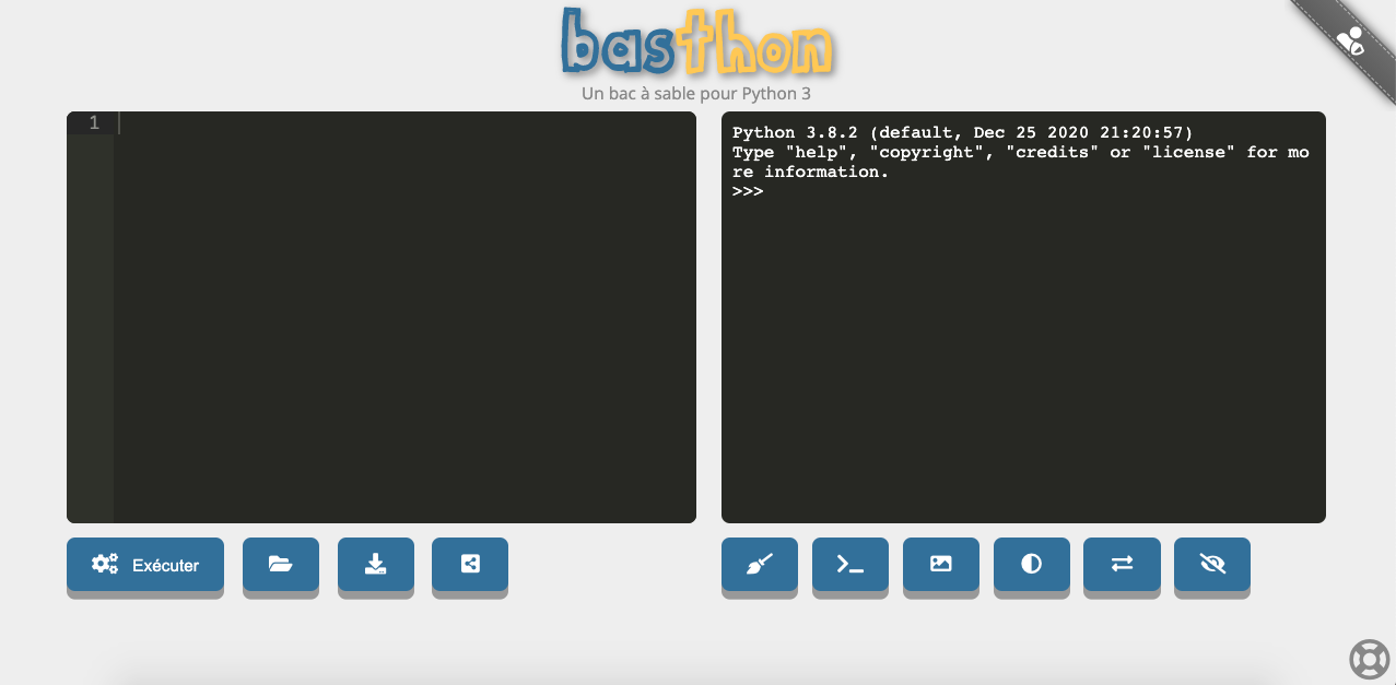 Interface de Notebook